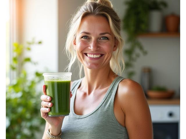 Emily R., healthy adult smiling at the camera, symbolizing wellness transformation.