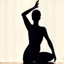 Icon of a person doing a graceful exercise, symbolizing personalized fitness protocols.