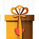 Icon of a gift box, symbolizing access to curated product recommendations.