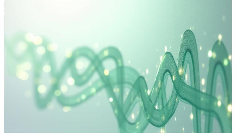 Abstract illustration of a digital agreement, with interwoven lines and secure icons, signifying trust and mutual understanding in the digital space.