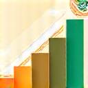 An icon representing progress tracking: a growing bar chart and a target with an arrow hitting the bullseye, signifying measurable success, in vibrant, encouraging colors.